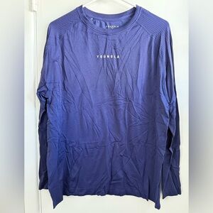 YoungLA Dry Deep Blue Long Sleeve, Size Large NWOT